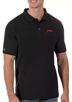 New 🔥 NCAA Auburn Tigers 👩 Womens Affluent Polo by Antigua® 🎉 -Deals Antigua® Store Belk 39