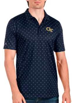 Budget ⭐ NCAA Georgia Tech Yellow Jackets Mens Spark Polo by Antigua® 🎁 -Deals Antigua® Store Belk 4023
