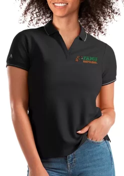 Best Pirce 💯 NCAA Florida A&M University Affluent Polo by Antigua® 🔥 -Deals Antigua® Store Belk 4142