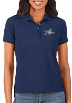 Deals 😍 James Madison Dukes NCAA Jackson State University Legacy Pique Polo by Antigua® ⌛ -Deals Antigua® Store Belk 4148