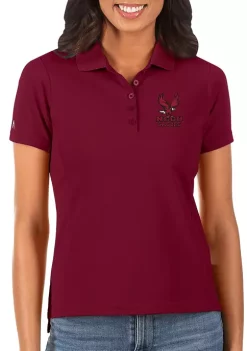 Hot Sale 🤩 NCAA North Carolina Central University Legacy Pique Polo by Antigua® ✨ -Deals Antigua® Store Belk 4154