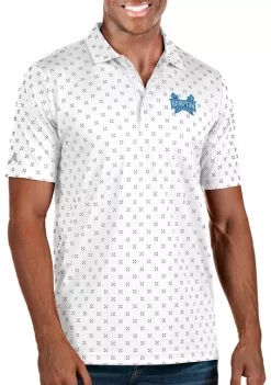 Outlet 🔥 NCAA Hampton University Spark Polo by Antigua® 🔥 -Deals Antigua® Store Belk 4178