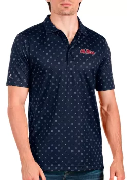 Cheap ⌛ NCAA Ole Miss Rebels Mens Spark Polo by Antigua® 😉 -Deals Antigua® Store Belk 427