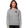 Hot Sale ⌛ HBCU Clark Atlanta Panthers Victory Crew Pullover by Antigua® 👏