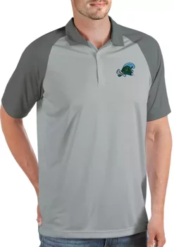 New 💯 NCAA Tulane Green Wave Mens Nova Polo by Antigua® 👍 -Deals Antigua® Store Belk 4319