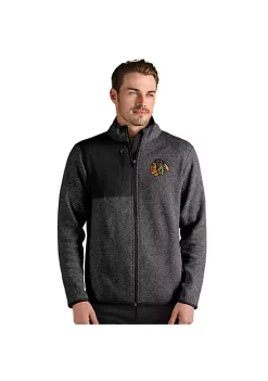 Top 10 🤩 NHL Chicago Blackhawks Men's Fortune Full Zip by Antigua® ✔️ -Deals Antigua® Store Belk 4348