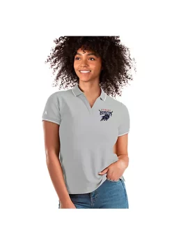 Discount ❤️ NCAA Howard University Affluent Polo by Antigua® 🛒 -Deals Antigua® Store Belk 4499