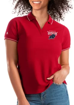 Discount ❤️ NCAA Howard University Affluent Polo by Antigua® 🛒 -Deals Antigua® Store Belk 4501