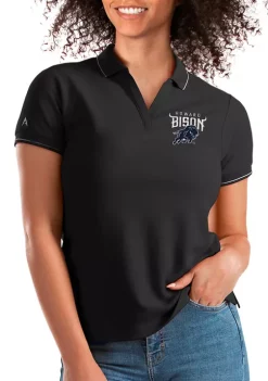 Discount ❤️ NCAA Howard University Affluent Polo by Antigua® 🛒 -Deals Antigua® Store Belk 4503