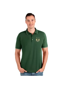 Cheap 😍 NBA Milwaukee Bucks Men's Affluent Polo by Antigua® ❤️ -Deals Antigua® Store Belk 4506