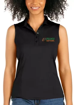 Budget 🎁 NCAA Florida A&M University S/L Tribute Polo by Antigua® 🥰 -Deals Antigua® Store Belk 4517