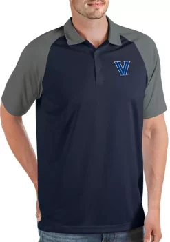 Best Pirce 🔔 NCAA Villanova Wildcats Mens Nova Polo by Antigua® 😉 -Deals Antigua® Store Belk 4565