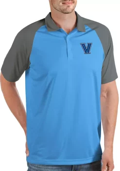 Best Pirce 🔔 NCAA Villanova Wildcats Mens Nova Polo by Antigua® 😉 -Deals Antigua® Store Belk 4566