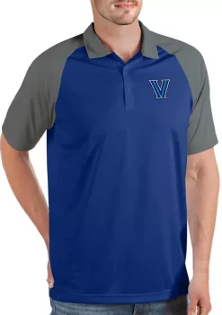 Best Pirce 🔔 NCAA Villanova Wildcats Mens Nova Polo by Antigua® 😉 -Deals Antigua® Store Belk 4567
