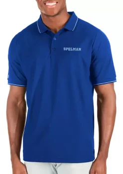 Cheap 🌟 NCAA Spelman College Affluent Polo by Antigua® 🔥 -Deals Antigua® Store Belk 4653