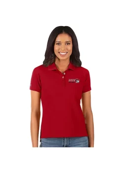 Deals 💯 NCAA Winston Salem State Legacy Pique Polo by Antigua® 👏 -Deals Antigua® Store Belk 4822