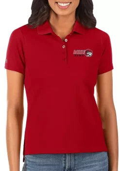 Deals 💯 NCAA Winston Salem State Legacy Pique Polo by Antigua® 👏 -Deals Antigua® Store Belk 4824