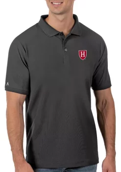 Deals 💯 NCAA Harvard Crimson Legacy Piqué Polo by Antigua® 😀 -Deals Antigua® Store Belk 4995