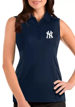 Best Sale 😉 Women's MLB New York Yankees Sleeveless Tribute Top by Antigua® 🎁