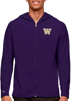 Discount ⌛ NCAA Washington Huskies Legacy Hood by Antigua® 😉