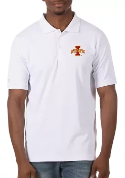 New ✨ Men's NCAA Iowa State Cyclones Legacy Piqué Polo 👕 Shirt by Antigua® ❤️