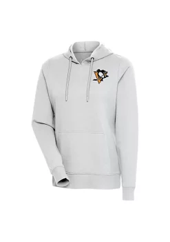 Hot Sale 😍 NHL Pittsburgh Penguins 👩 Women's Action Pullover by Antigua® 🔥 -Deals Antigua® Store Belk 5423
