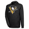New 👍 NHL Pittsburgh Penguins Men's Action Pullover by Antigua® 😀