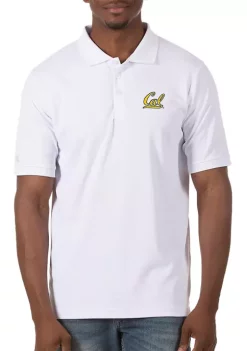 Cheap ⭐ Men's NCAA California Golden Bears Legacy Piqué Polo 👚 Shirt by Antigua® 🧨