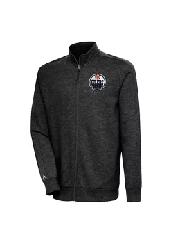 Best Sale ⭐ NHL Edmonton Oilers Men's Action Jacket by Antigua® 👏