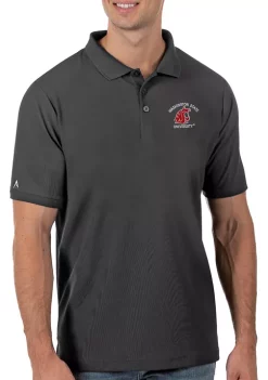 Buy 🛒 Men's NCAA Washington State Cougars Legacy Piqué Polo by Antigua® 🛒 -Deals Antigua® Store Belk 5852
