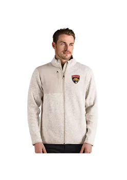 Outlet 🎁 NHL Florida Panthers Men's Fortune Full Zip by Antigua® 😀 -Deals Antigua® Store Belk 5896