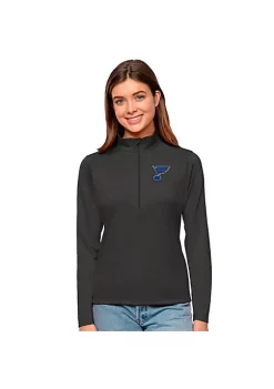 Best Sale 🔥 NHL St Louis Blues 👩 Women's Tribute Pullover by Antigua® 🎁 -Deals Antigua® Store Belk 6375