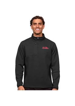 Wholesale 😍 NCAA Ole Miss Rebels Course Pullover by Antigua® ⌛ -Deals Antigua® Store Belk 655