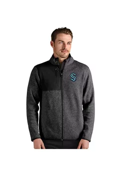 Top 10 🌟 NHL Seattle Kraken Men's Fortune Full Zip by Antigua® 👏 -Deals Antigua® Store Belk 6577