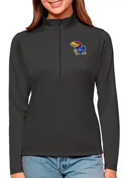 Best Pirce 🛒 Kansas State Wildcats NCAA Kansas Jayhawks 👩 Womens Tribute Pullover by Antigua® 🎁 -Deals Antigua® Store Belk 6589