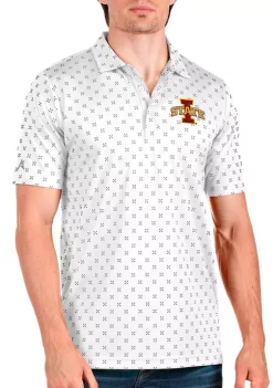 Outlet 😍 NCAA Iowa State Cyclones Mens Spark Polo by Antigua® 🥰 -Deals Antigua® Store Belk 6637