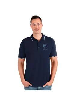 Buy ✨ NBA Memphis Grizzlies Men's Affluent Polo by Antigua® 🔔 -Deals Antigua® Store Belk 6645