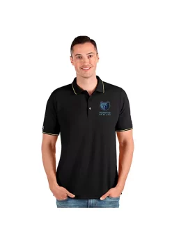 Buy ✨ NBA Memphis Grizzlies Men's Affluent Polo by Antigua® 🔔 -Deals Antigua® Store Belk 6646