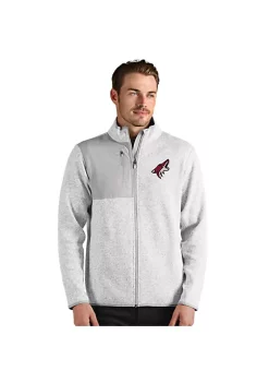 Budget ⭐ NHL Arizona Coyotes Men's Fortune Full Zip by Antigua® ✨