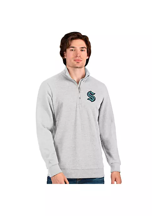 New 👏 NHL Seattle Kraken Men's Action Quarter Zip Pullover by Antigua® 🥰 1 New 👏 NHL Seattle Kraken Men's Action Quarter Zip Pullover by Antigua® 🥰