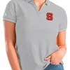 Wholesale 👏 NCAA Syracuse Orange 👩 Womens Affluent Polo by Antigua® 🛒