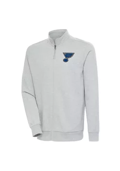 Hot Sale 🔔 NHL St Louis Blues Men's Action Jacket by Antigua® 😉 -Deals Antigua® Store Belk 6882