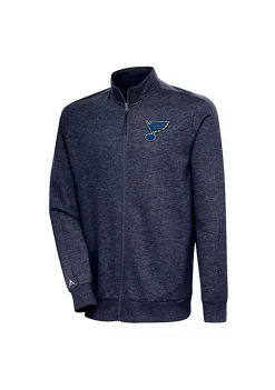 Hot Sale 🔔 NHL St Louis Blues Men's Action Jacket by Antigua® 😉 -Deals Antigua® Store Belk 6883
