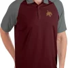 Hot Sale 💯 NCAA Texas State Bobcats Mens Nova Polo by Antigua® 🔔