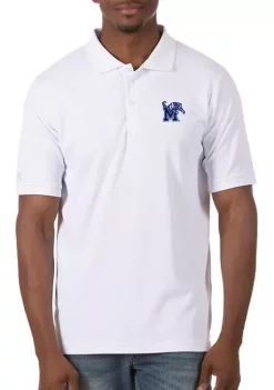 Brand new 💯 Men's NCAA Memphis Tigers Legacy Piqué Polo 👕 Shirt by Antigua® ✔️