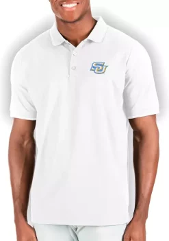 Budget 🥰 NCAA Southern University Affluent Polo by Antigua® 🛒
