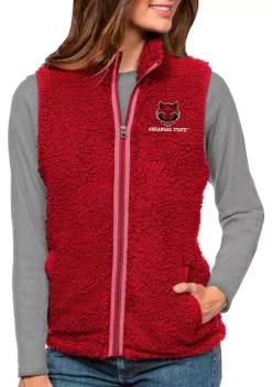 Buy ⭐ NCAA Arkansas State Red Wolves Woven Grace Vest by Antigua® 🔔