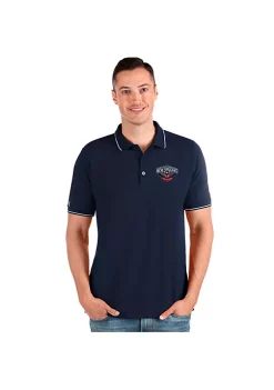 Brand new 🌟 NBA New Orleans Pelicans Men's Affluent Polo by Antigua® 😍 -Deals Antigua® Store Belk 717