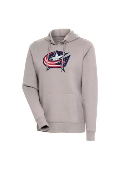 Promo ⭐ NHL Columbus Blue Jackets 👩 Women's Action Pullover by Antigua® 🔥