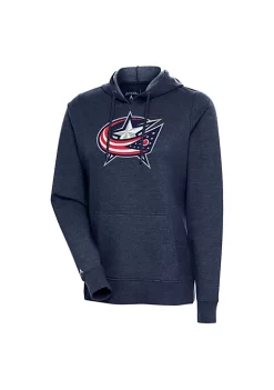 Promo ⭐ NHL Columbus Blue Jackets 👩 Women's Action Pullover by Antigua® 🔥 -Deals Antigua® Store Belk 7225